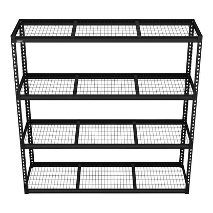 Sealey APMR1 Heavy-Duty Modular Racking Unit with 4 Mesh Shelves 300kg Capacity Per Level 1820mm Sealey