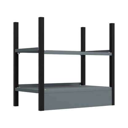 Sealey APMRB1 Modular Racking Base unit 2 Shelves 580mm Sealey