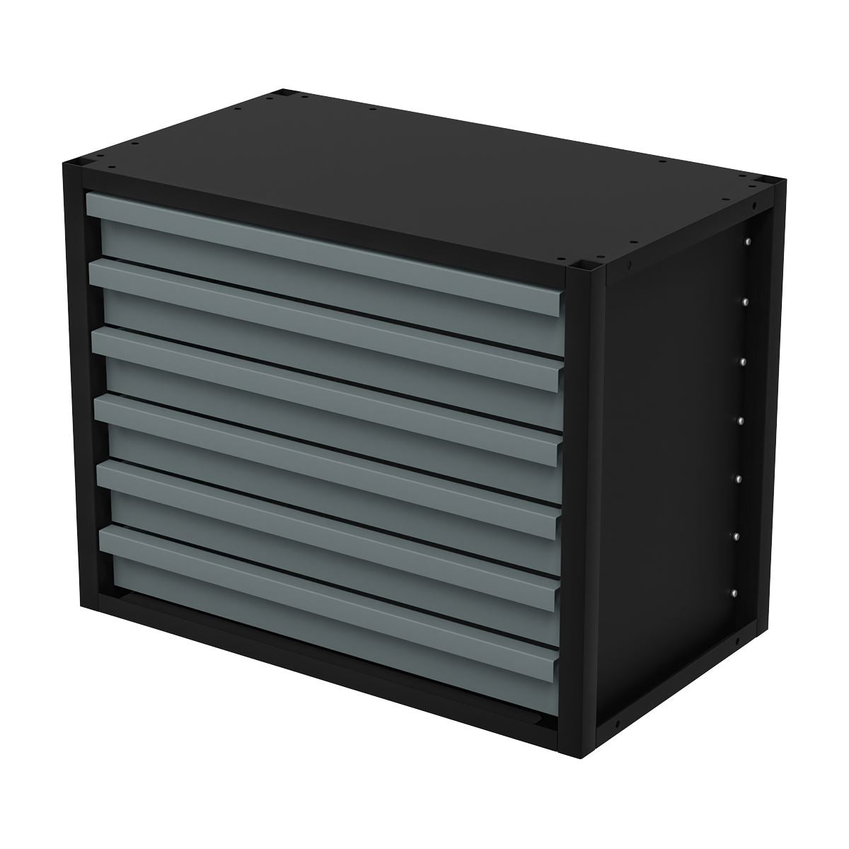 Sealey APMRM1 Modular Racking Mid Unit 6 Drawers 580mm Sealey