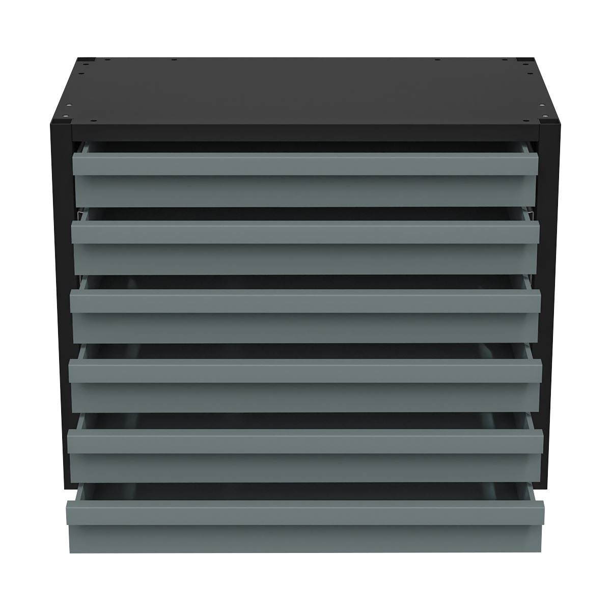 Sealey APMRM1 Modular Racking Mid Unit 6 Drawers 580mm Sealey