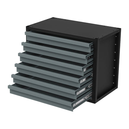 Sealey APMRM1 Modular Racking Mid Unit 6 Drawers 580mm Sealey