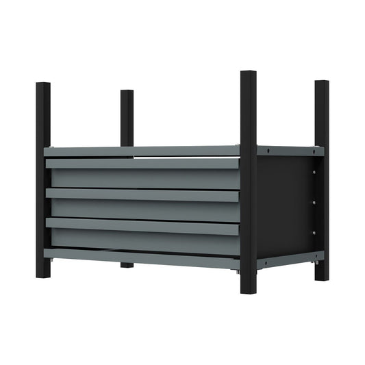 Sealey APMRM2 Modular Racking Mid Unit 3 Drawers & 1 Shelf 580mm Sealey