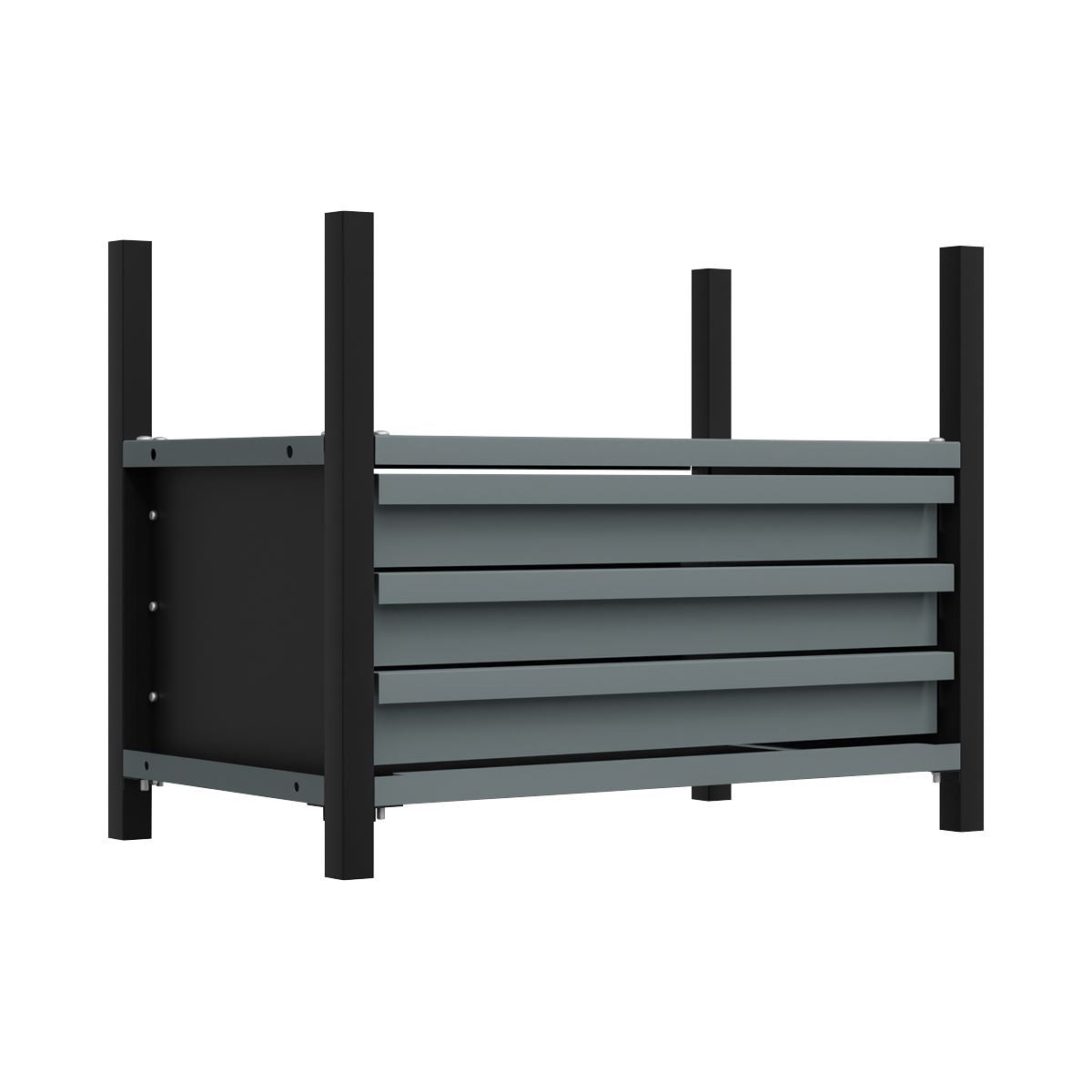 Sealey APMRM2 Modular Racking Mid Unit 3 Drawers & 1 Shelf 580mm Sealey