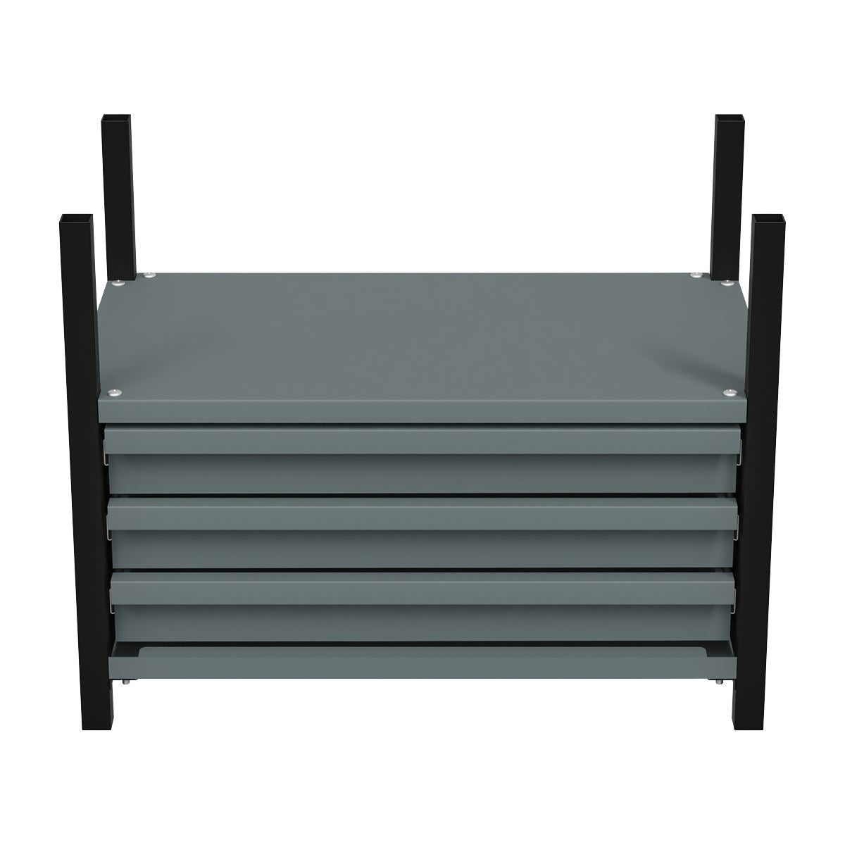 Sealey APMRM2 Modular Racking Mid Unit 3 Drawers & 1 Shelf 580mm Sealey