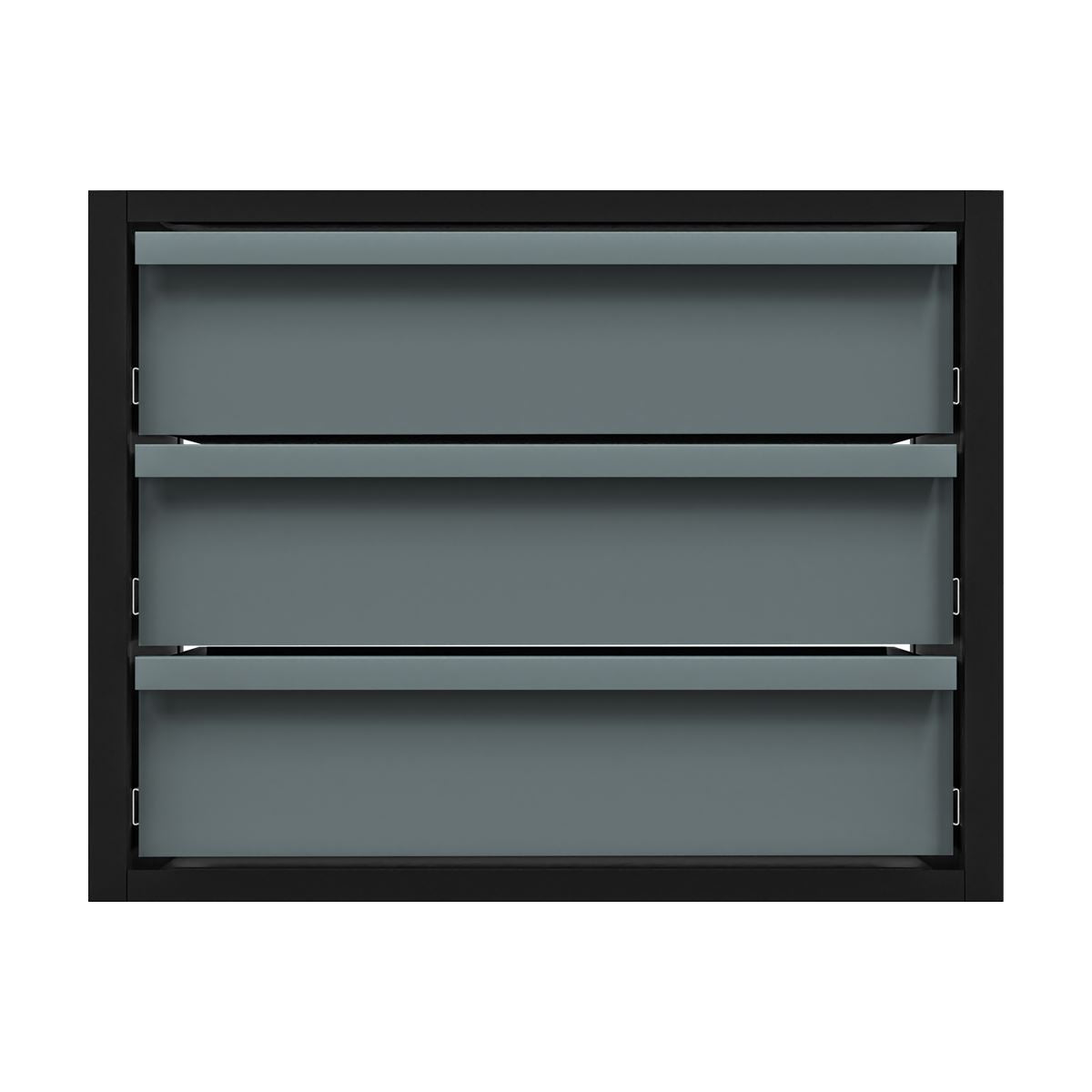 Sealey APMRM3 Modular Racking Mid Unit 3 Drawers 580mm Sealey