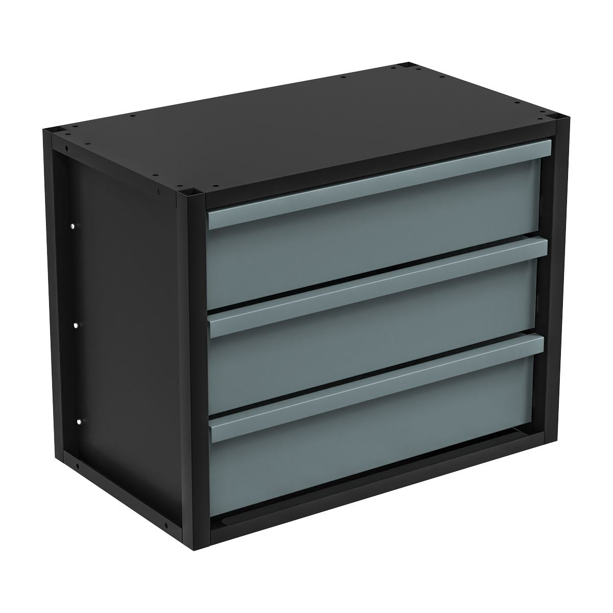 Sealey APMRM3 Modular Racking Mid Unit 3 Drawers 580mm Sealey