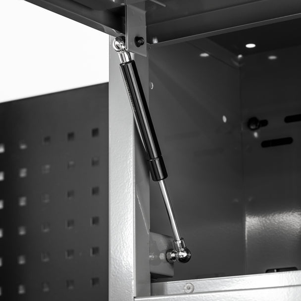 Sealey APMSBESTACK03SS Superline PRO® Black Edition Storage System with Stainless Worktop 2.04m Sealey