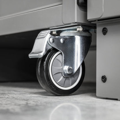 Sealey APMSBESTACK03SS Superline PRO® Black Edition Storage System with Stainless Worktop 2.04m Sealey