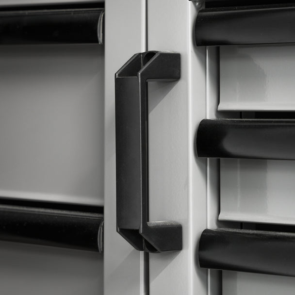 Sealey APMSBESTACK03SS Superline PRO® Black Edition Storage System with Stainless Worktop 2.04m Sealey