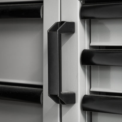 Sealey APMSBESTACK03SS Superline PRO® Black Edition Storage System with Stainless Worktop 2.04m Sealey