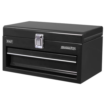 Sealey APMTB2 1 Drawer Mini Toolbox Black Sealey