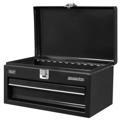 Sealey APMTB2 1 Drawer Mini Toolbox Black Sealey