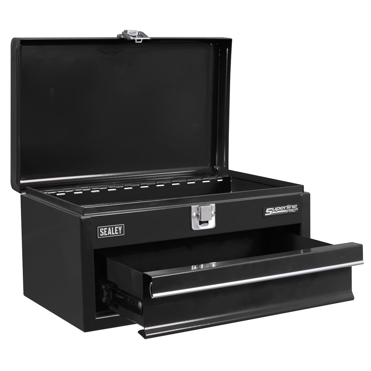 Sealey APMTB2 1 Drawer Mini Toolbox Black Sealey