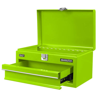 Sealey APMTB3 1 Drawer Mini Toolbox Green Sealey