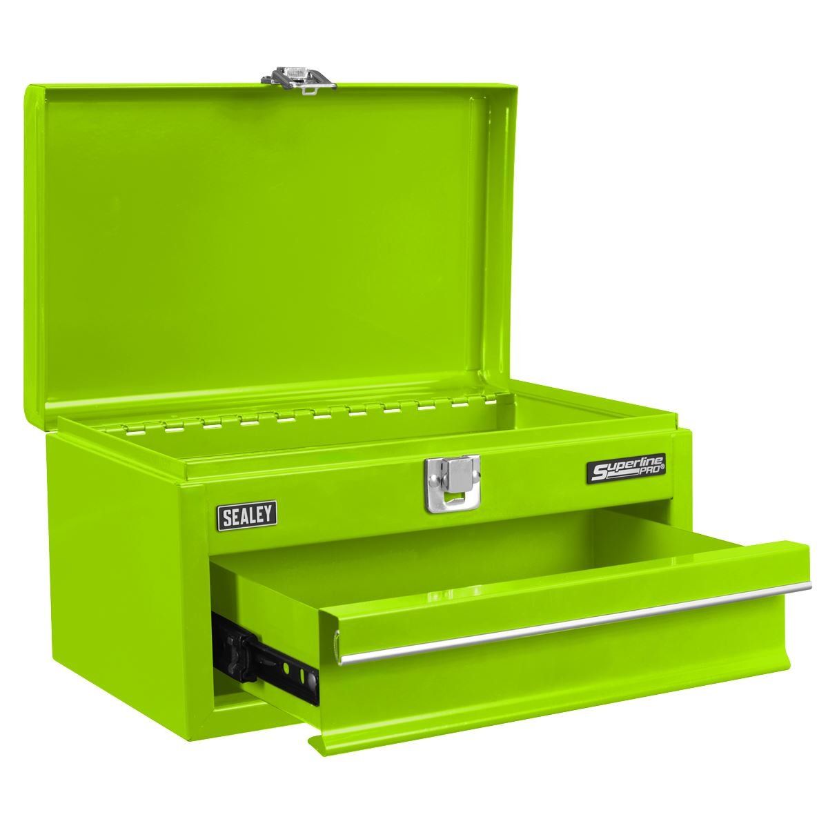 Sealey APMTB3 1 Drawer Mini Toolbox Green Sealey