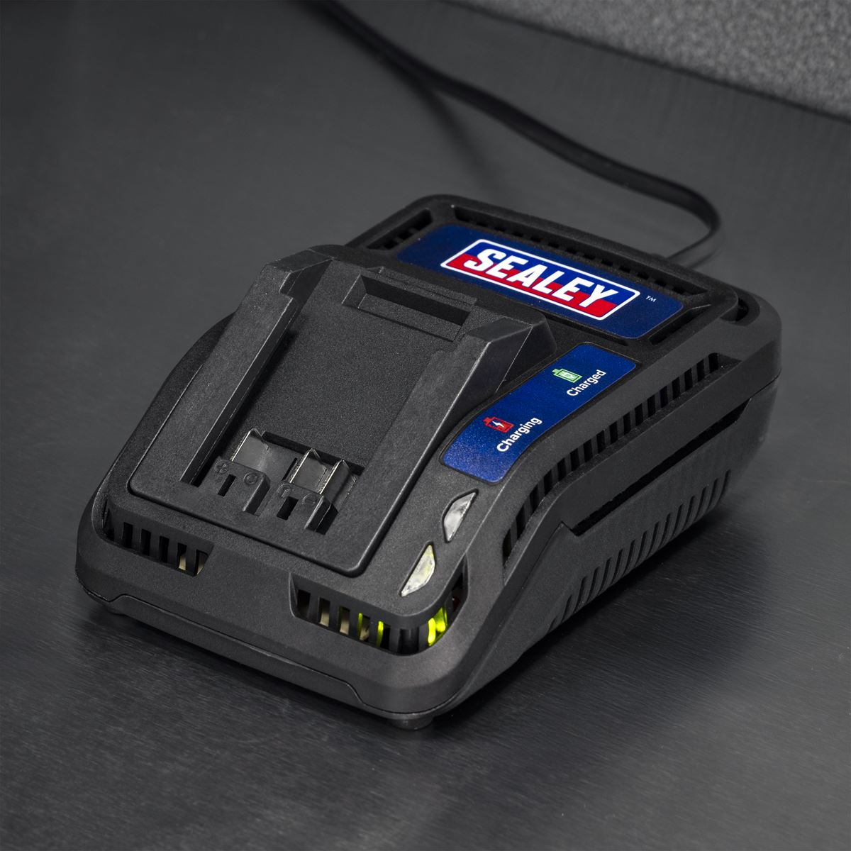 Sealey CP401LIHV 18V 3Ah 115mm Cordless Angle Grinder - Green Sealey