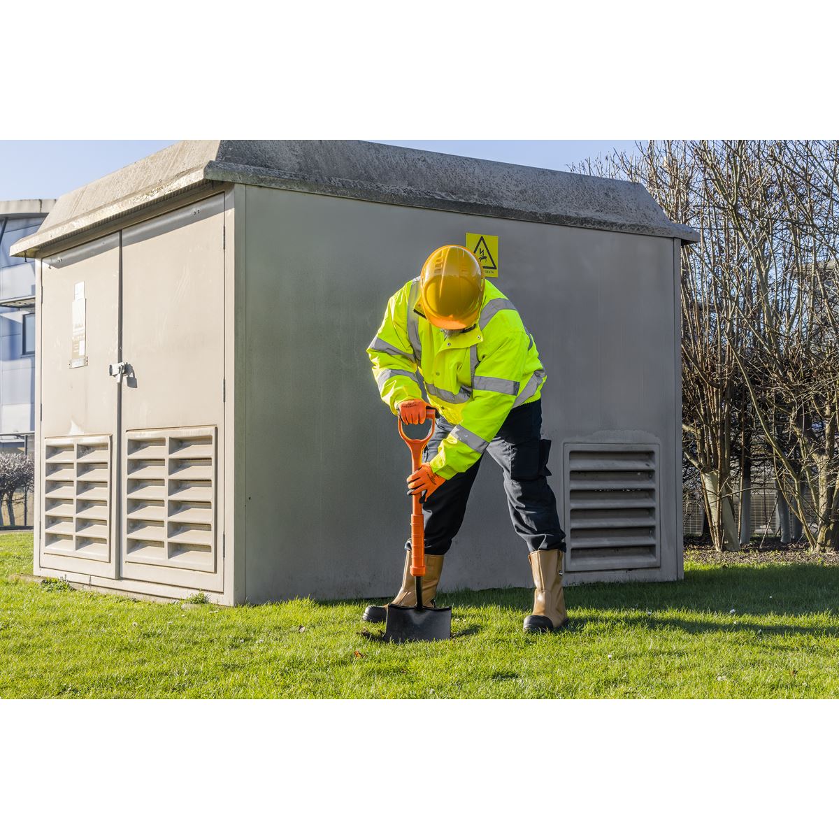 Sealey HVCT04 Insulated Round Mouth Shovel Sealey