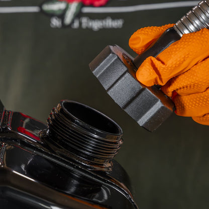 Sealey JC1SCB Flexi Pouring Spout for Screw Cap Jerry Cans - Black Sealey