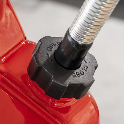 Sealey JC1SCR Flexi Pouring Spout for Screw Cap Jerry Cans - Red Sealey