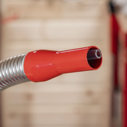 Sealey JC1SCR Flexi Pouring Spout for Screw Cap Jerry Cans - Red Sealey