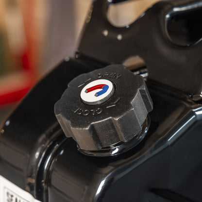 Sealey JC20SCB Screw Cap Metal Jerry Can 20L - Black Sealey