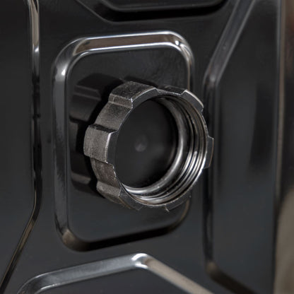 Sealey JC20SCB Screw Cap Metal Jerry Can 20L - Black Sealey