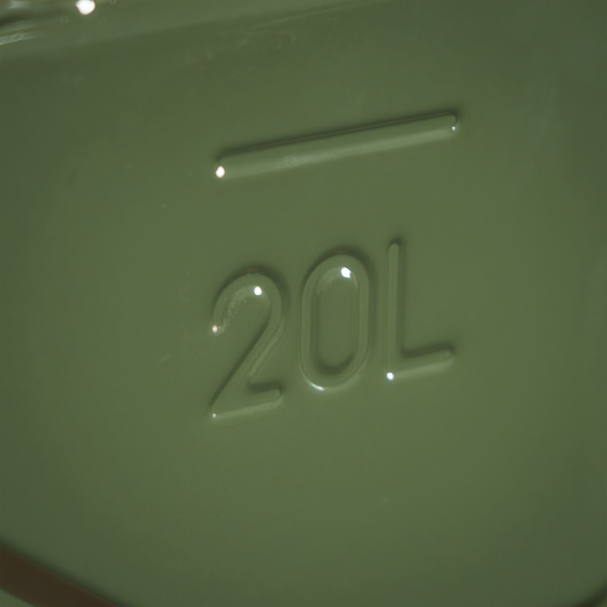 Sealey JC20SCG Screw Cap Metal Jerry Can 20L - Green Sealey