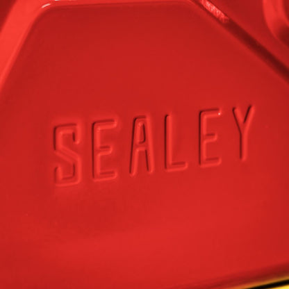Sealey JC20SCR Screw Cap Metal Jerry Can 20L - Red Sealey