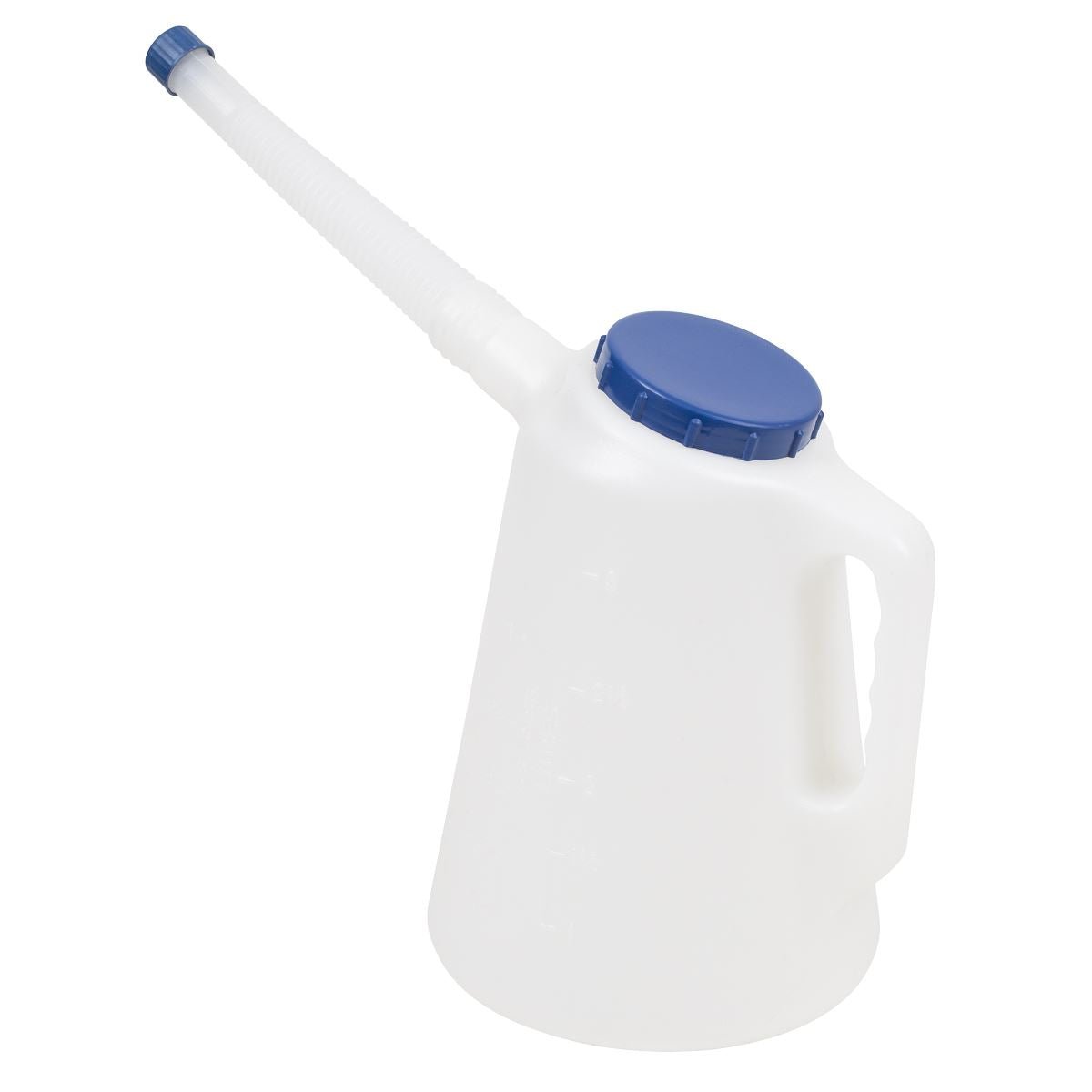 Sealey JDL3B Oil Container with Flexible Spout 3L - Blue Lid Sealey