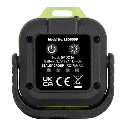 Sealey LED500P Pocket Floodlight 5W COB LED Sealey