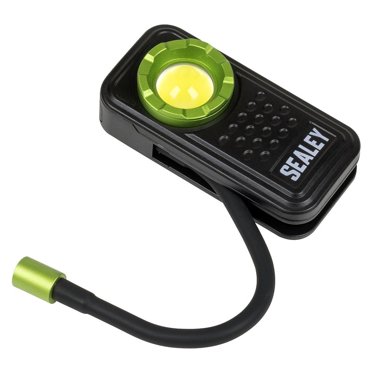 Sealey LED600FX Pocket Light with Flexi Inspection Light 8W COB LED & 1W SMD LED Sealey