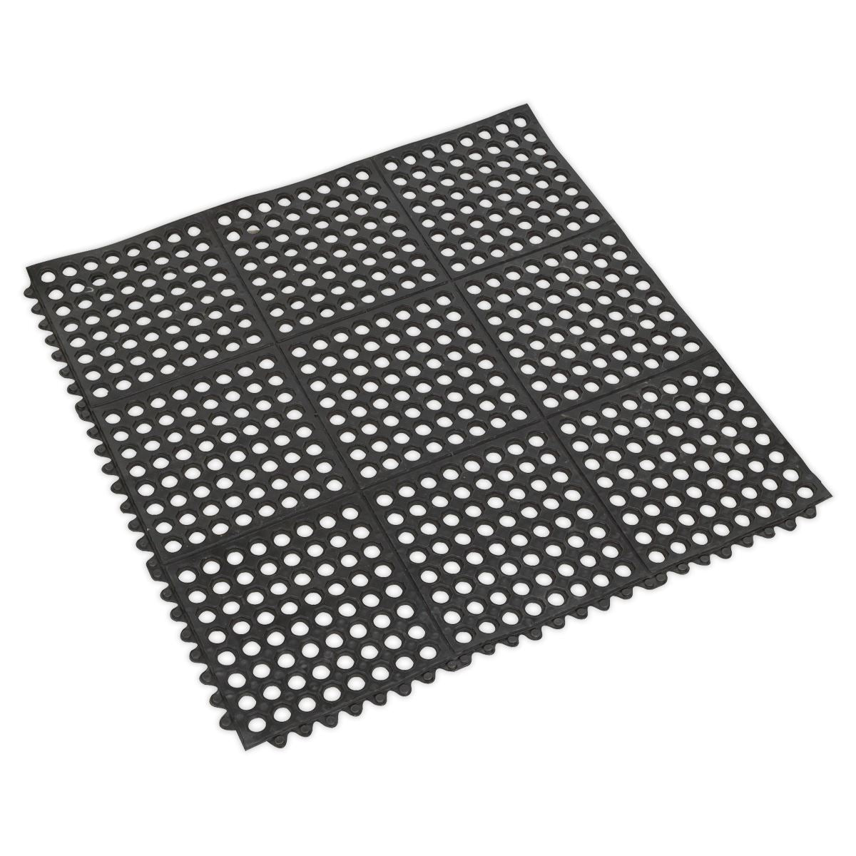 Sealey MIC9292 Interlocking Anti-Fatigue Matting 920 x 920mm Sealey
