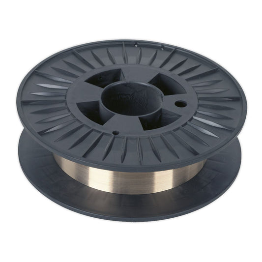 Sealey MIG/4K/BW08 Copper Silicone Bronze MIG Wire 4kg 0.8mm C9 Grade Sealey