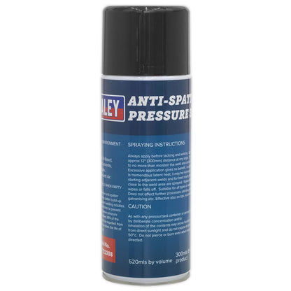 Sealey MIG/722308 Anti-Spatter Pressure Spray 300ml Sealey