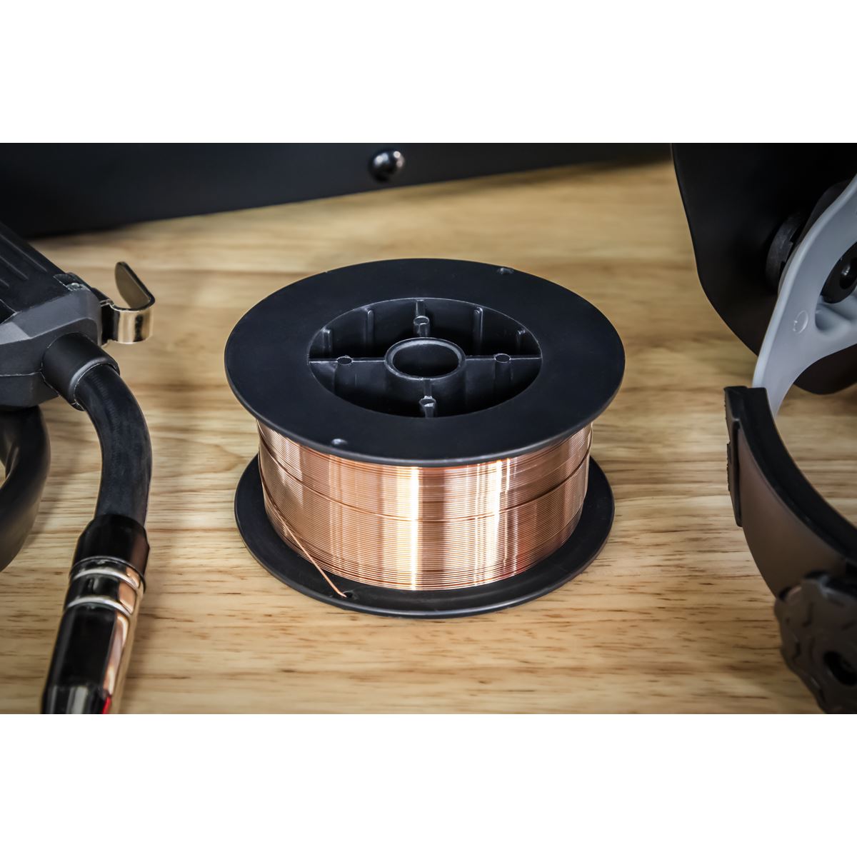 Sealey MIG/7K08 Mild Steel MIG Wire 0.7kg Ø0.8mm A18 Grade Sealey