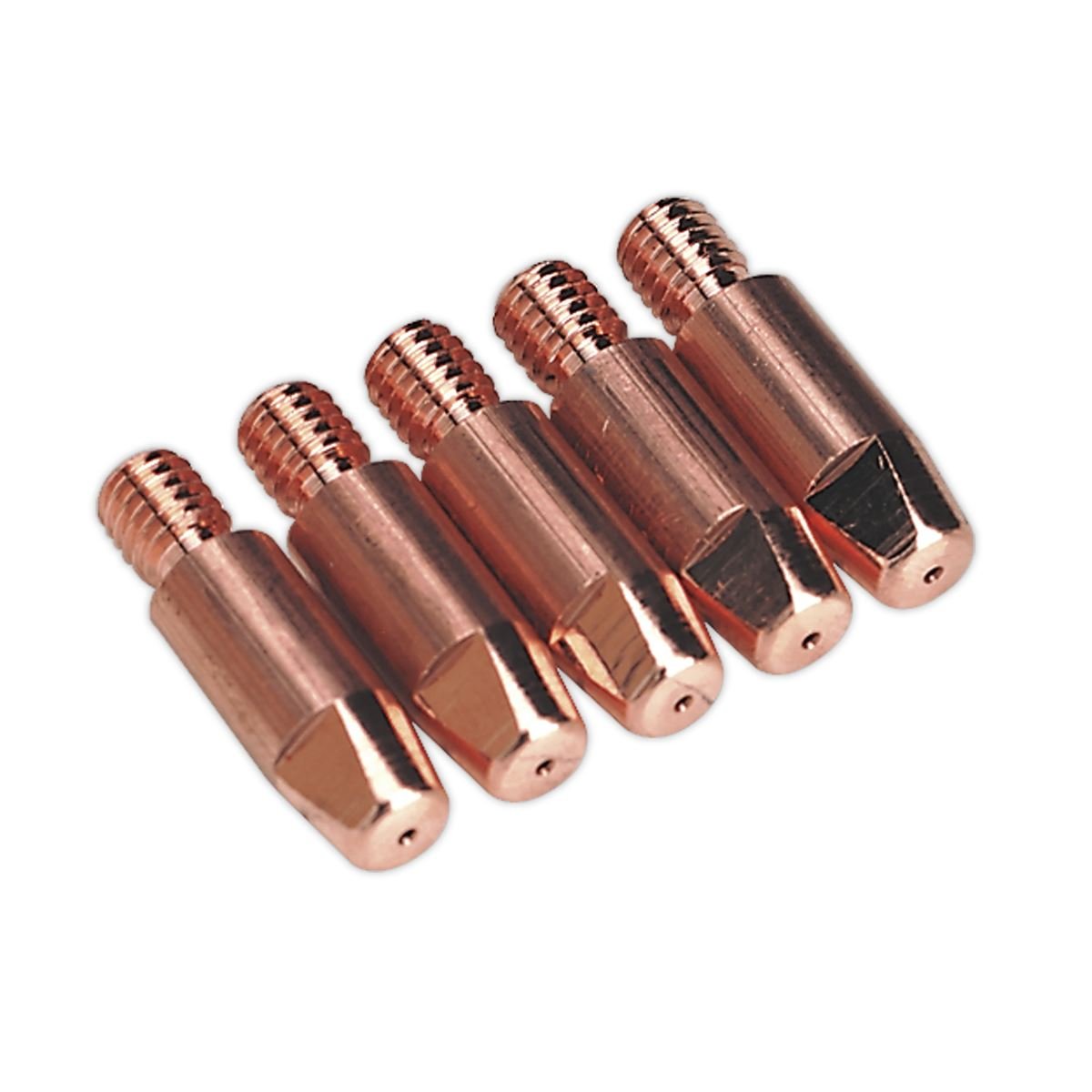 Sealey MIG917 Contact Tip 0.8mm MB25/36 Pack of 5 Sealey