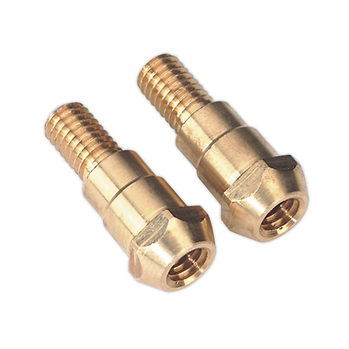Sealey MIG925 Tip Adaptor 6mm TB36 Pack of 2 Sealey