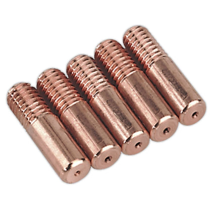Sealey MIG951 Contact Tip 0.6mm MB14 Pack of 5 Sealey