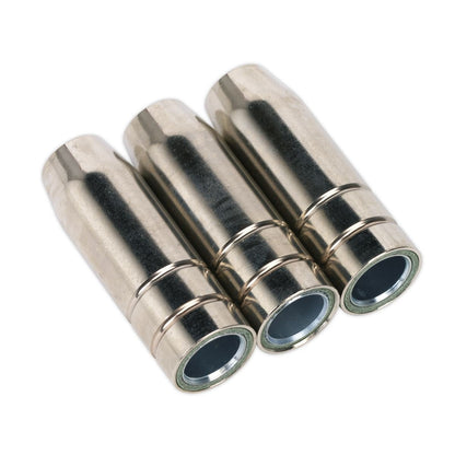 Sealey MIG955 Conical Nozzle MB15 Pack of 3 Sealey