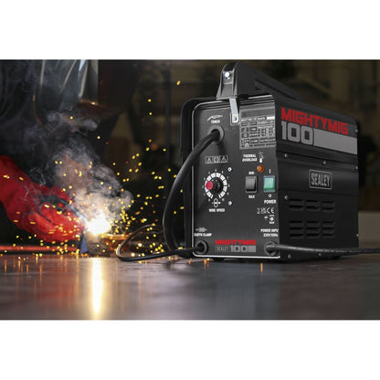 Sealey MIGHTYMIG100 Gasless MIG Welder 100A 230V Sealey
