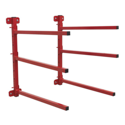 Sealey MK56 Wall Mounting Folding Bumper Rack Sealey