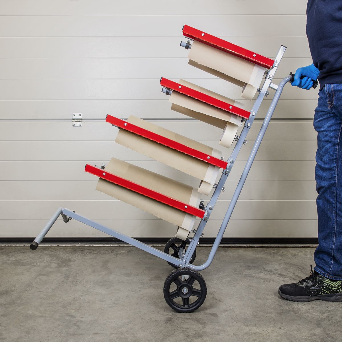 Sealey MK63 Masking Paper Dispenser - 2 x 300mm & 2 x 450mm Tree Sealey