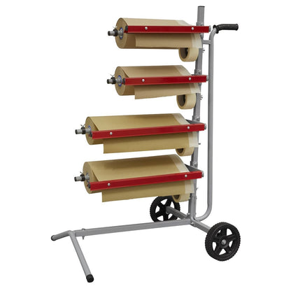Sealey MK63 Masking Paper Dispenser - 2 x 300mm & 2 x 450mm Tree Sealey