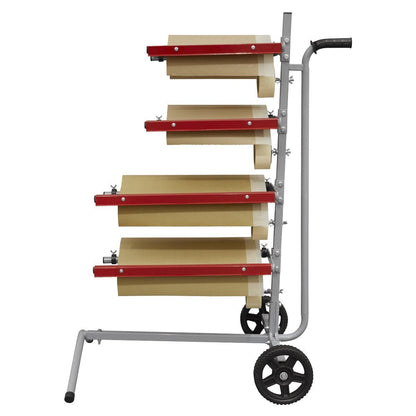 Sealey MK63 Masking Paper Dispenser - 2 x 300mm & 2 x 450mm Tree Sealey