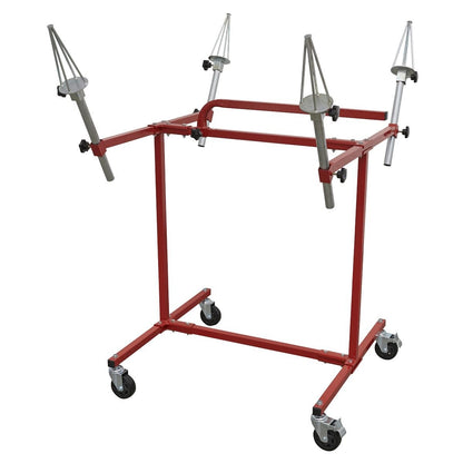 Sealey MK71 Alloy Wheel Painting/Repair Stand - 4 Wheel Capacity Sealey