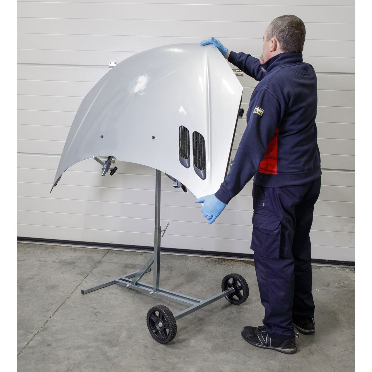 Sealey MK73 Universal Mobile Rotating Panel Stand Sealey