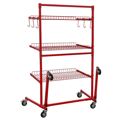 Sealey MK75 Parts Cart with Panel Train Sealey