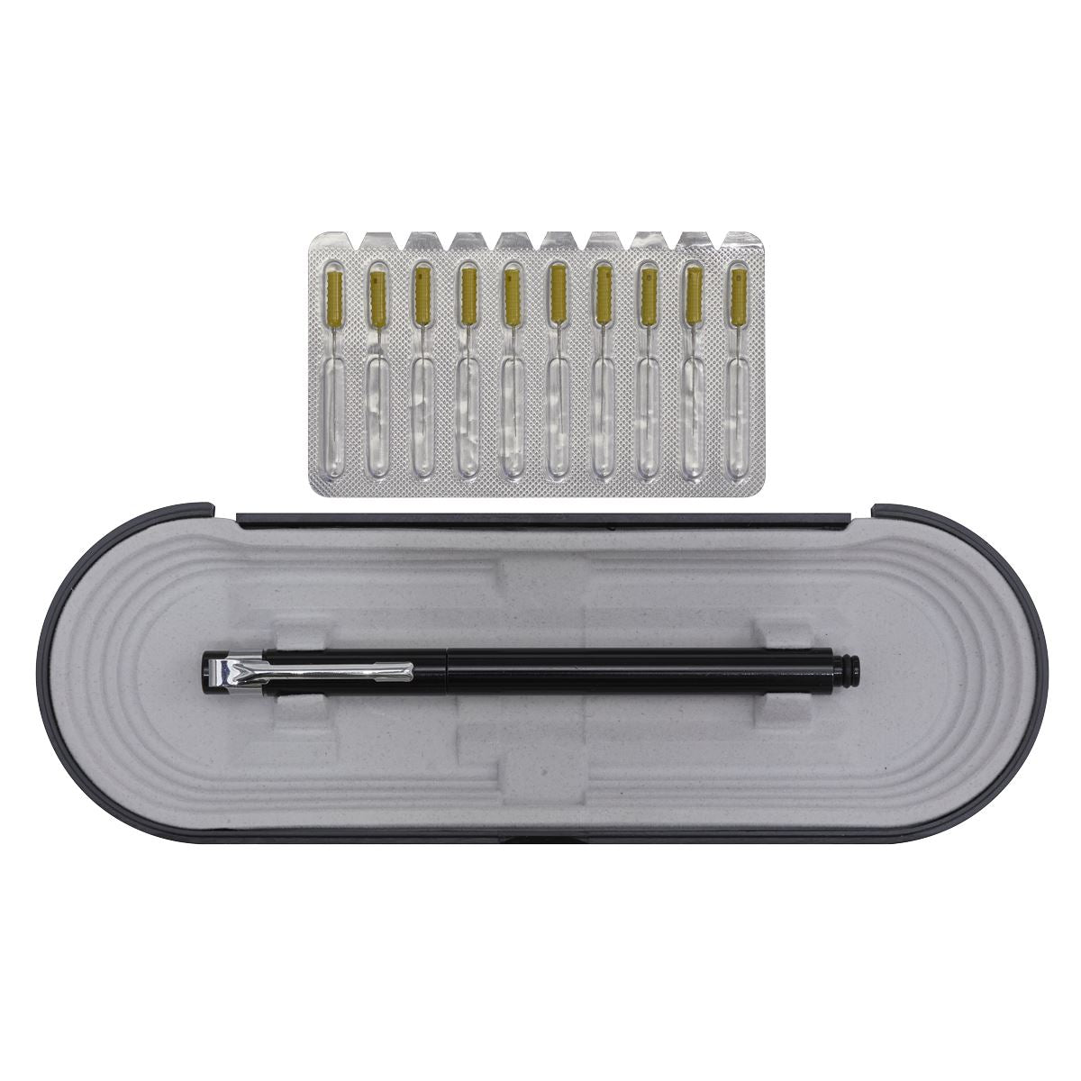 Sealey MK78 Paint Dirt Removal Pen with Needle Set Sealey