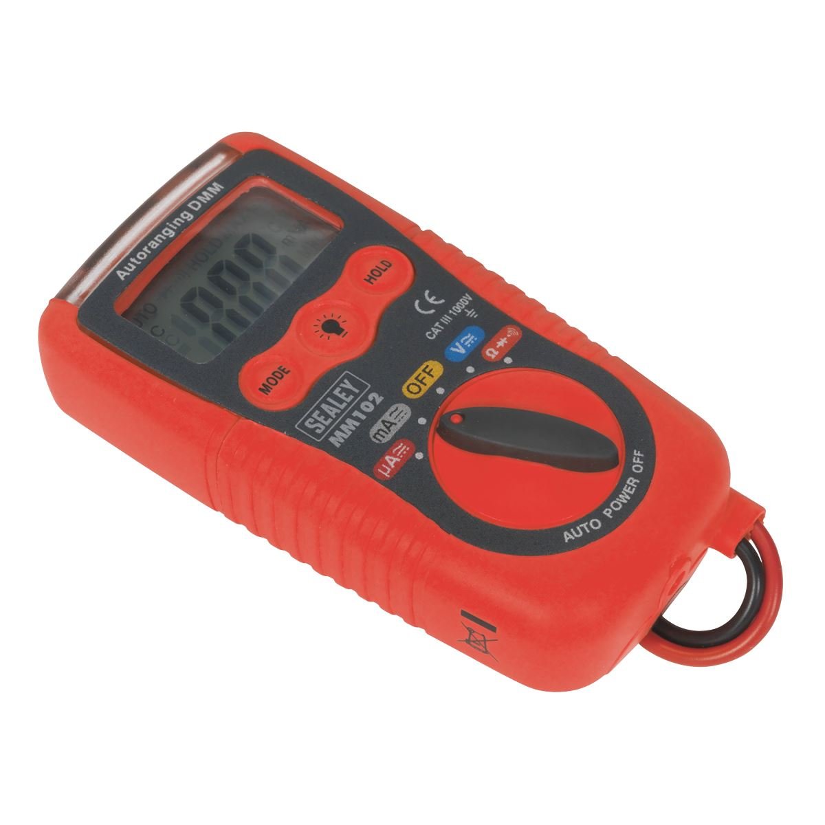 Sealey MM102 Professional Auto-Ranging Digital Multimeter Sealey