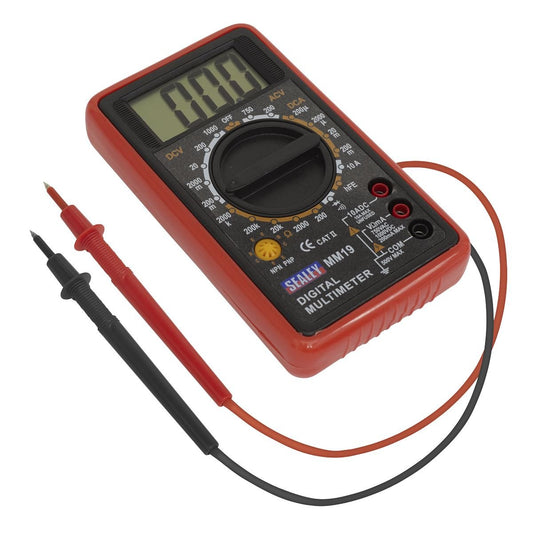 Sealey MM19 Digital Multimeter 7-Function Sealey